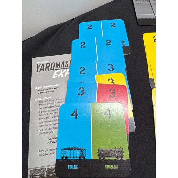 David Shorts Yardmaster Express Strategy Card Game Complete By Crash Games - Picture 11 of 16